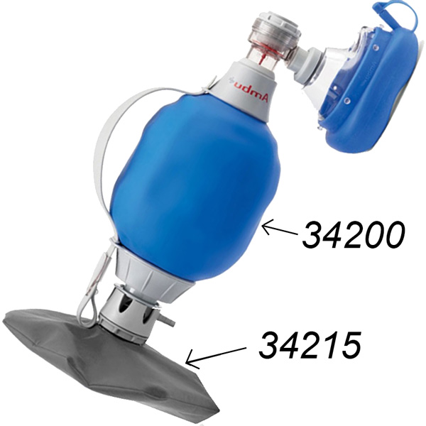 PALLONE AMBU MARK IV con maschera n.5 reservoir opzionale autoclavabile adulti