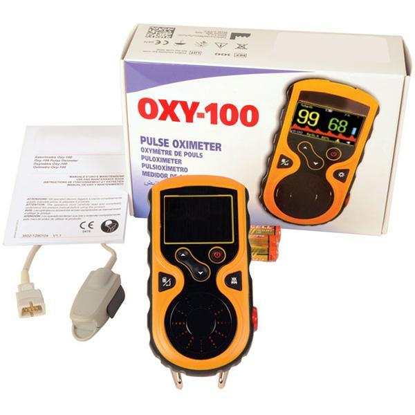 PULSOSSIMETRO SATURIMETRO PALMARE OXY 100 - con sensore adulto