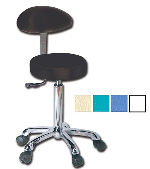 Sedia A Rotelle Pieghevole Sgabello Tipo Pony, Ergonomico, Con