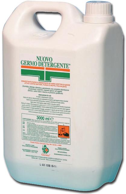 DISINFETTANTE AMBIENTALE NUOVO GERMO DETERENTE - 3 litri