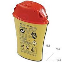 CONTENITORE RIFIUTI TAGLIENTI POCKET 0,4 LT