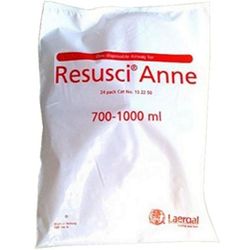 POLMONI DI RICAMBIO - VIE AEREE PER MANICHINO LAERDAL RESUSCI ANNE - conf.24pz