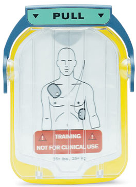 COPPIA DI ELETTRODI TRAINING ADULTO - per defibrillatore Philips HS1