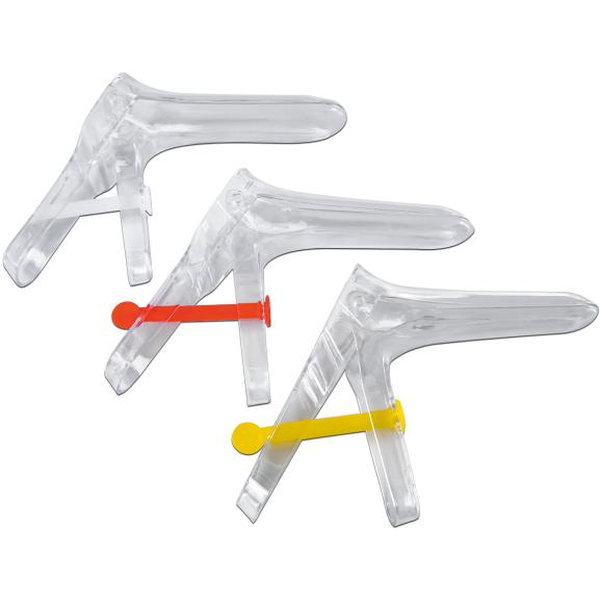 SPECULUM VAGINALE A PERNO CENTRALE monouso sterile - varie misure - conf.100pz
