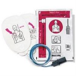 COPPIA DI PLACCHE ADULTI PER DEFIBRILLATORI PHILIPS MRX / MRX ALS / XL - conf.10pz