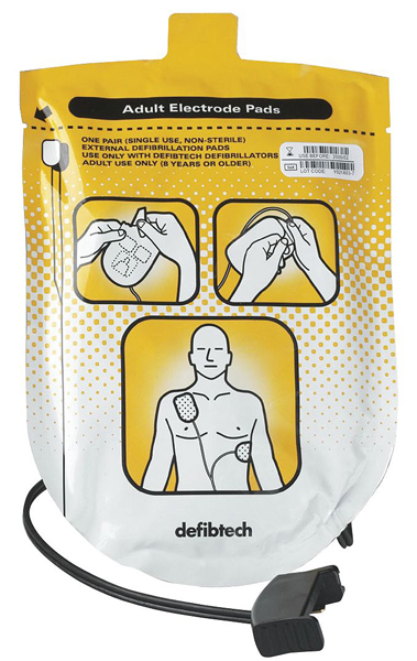 PIASTRE MONOUSO ADULTO PER DEFIBTECH LIFELINE AED