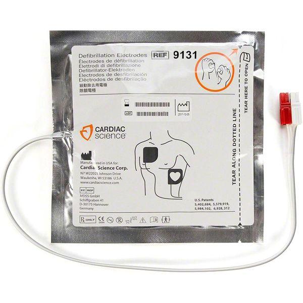 COPPIA DI PIASTRE ADULTI - ORIGINALI - per defibrillatore CARDIAC SCIENCE POWERHEART