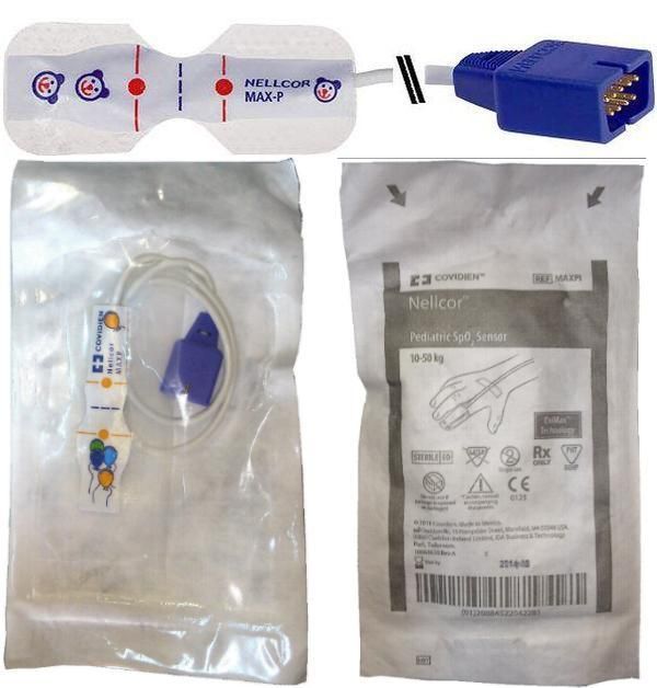 SENSORE MONOUSO A CEROTTO PEDIATRICO 10-50KG - ORIGINALE NELLCOR 9PIN