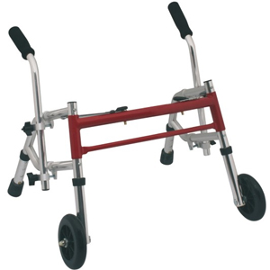 DEAMBULATORE / ROLLATOR PIEGHEVOLE PER BAMBINI - CON DUE RUOTE ANTERIORI