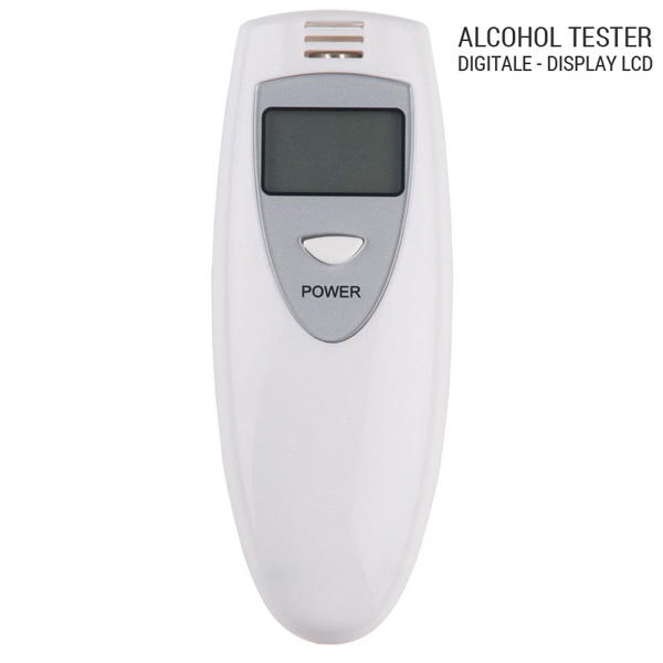 ALCOL TEST ETILOMETRO DIGITALE PORTATILE TESTER AUTO ALCOLTEST bevanda  checker - AF Racing