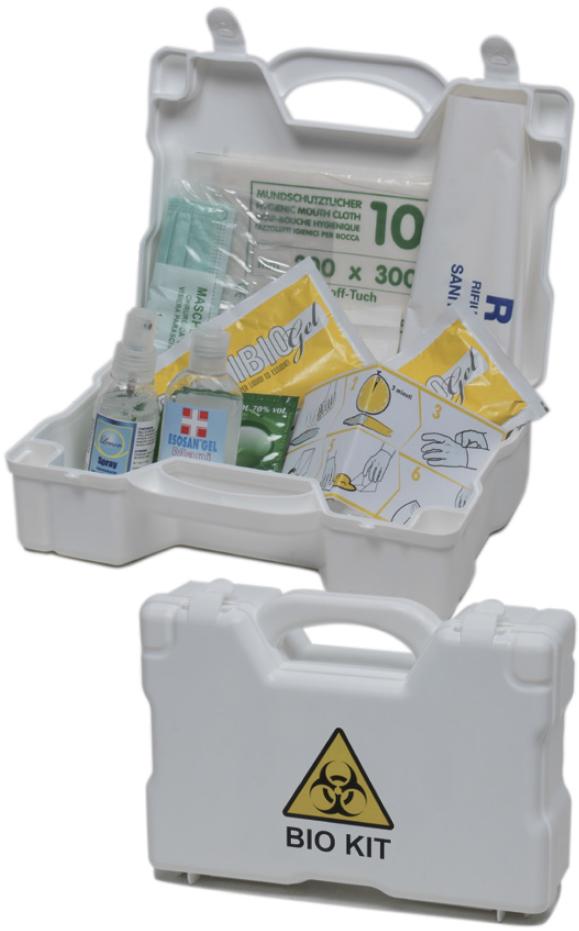 PULVIBIO GEL - KIT EMERGENZA DISINFEZIONE in valigetta