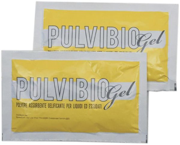 PULVIBIO GEL - BUSTINA 50gr - polvere assorbente gelificante per liquidi