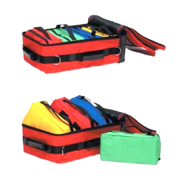ZAINO BORSA EMERGENZA SOCCORSO RESCUE - 32x24xh.52cm - vuoto