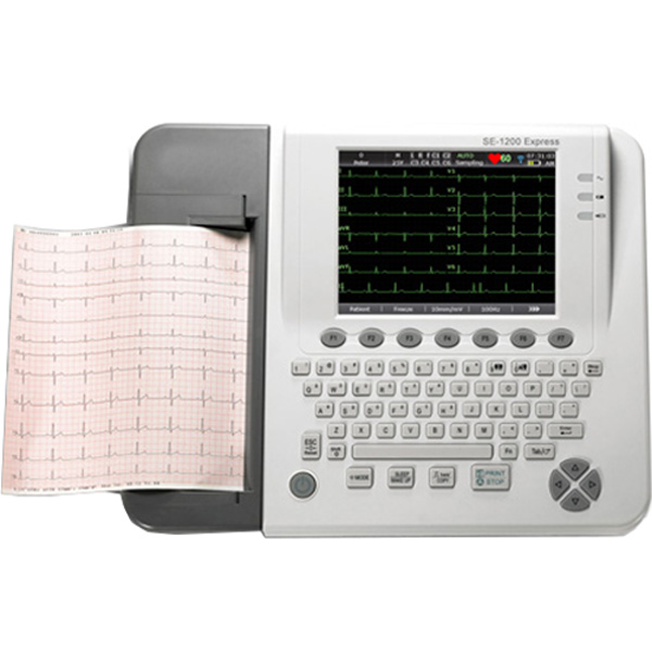 ELETTROCARDIOGRAFO / ECG EDAN SE-1200 12 DERIVAZIONI - 6/12 canali - touch screen - interpretativo