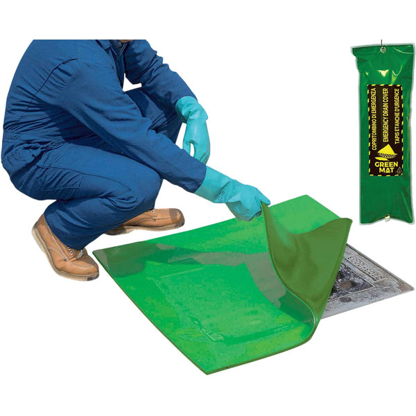TAPPETO COPRITOMBINO DI SICUREZZA - ADR - 61x61x8cm