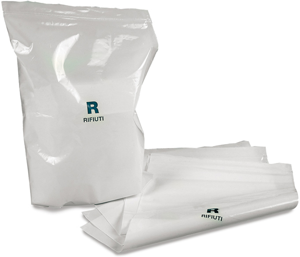 SACCHETTO PER VOMITO E RIFIUTI SANITARI - 25x18cm - conf.100pz