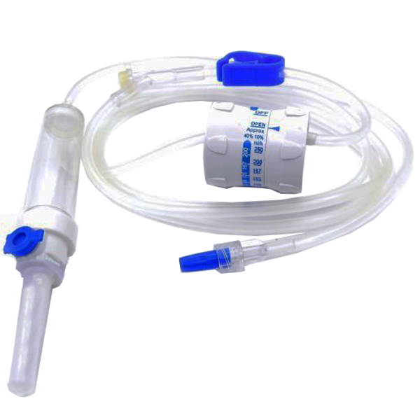 DEFLUSSORE STERILE 2 VIE CON REGOLATORE DI PRECISIONE 60G/ML