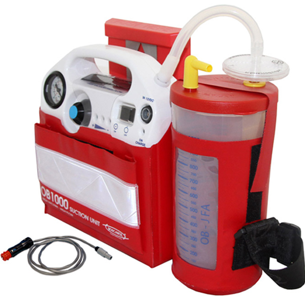 ASPIRATORE BOSCAROL OB1000 - staffa 12V - flacone raccolta autoclavabile 1000ml - 20lt/min