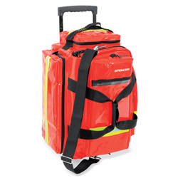 ZAINO MULTIUSO CON TROLLEY  R-AID Pro IN CORDURA SENZA SACCHE - colore rosso