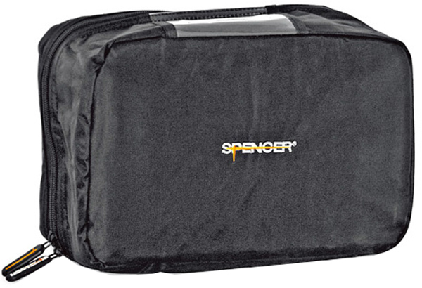 BORSETTA / ASTUCCIO SACCA M4 SERIES PER VENTILAZIONE - 31,5x10xh.20cm - nero