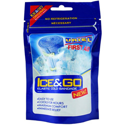 BENDA ELASTICA REFRIGERANTE ICE & GO - pronta all'uso - cm8x3m