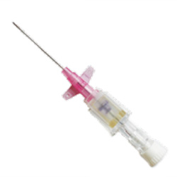 AGO CANNULA MONOVIA IN FEP DELTA SELFSAFE CON ALETTE CON DISPOSITIVO DI SICUREZZA - varie misure