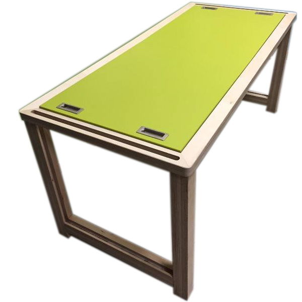TAVOLO POLIVALENTE per TERAPIA OCCUPAZIONALE NINFEA 180x90x.h78cm - indicato per Alzheimer e Demenze