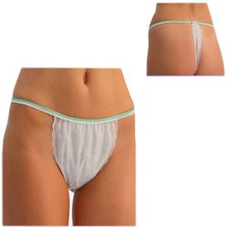 TANGA PERIZOMA DONNA IN TNT MONOUSO - imbustato singolo - conf.100pz