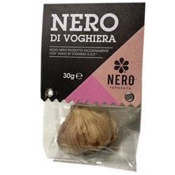 Aglio Nero di Voghiera – bulbo circa 30 gr – Prodotto dalla fermentazione Naturale dell’Aglio di Voghiera D.O.P.