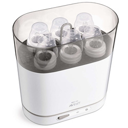 STERILIZZATORE A VAPORE 4 IN 1 PHILIPS AVENT - STERILIZZA IN 6 MINUTI FINO A 6 BIBERON 