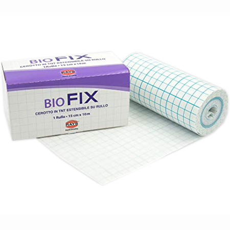 CEROTTO A ROTOLO ADESIVO MICROFORATO 4FIX BIOFIX IN TNT - h.15cmx10mt