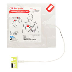 COPPIA DI PIASTRE / ELETTRODI CPR STAT-PADZ ADULTO ORIGINALI per ZOLL AED PLUS / AED PRO