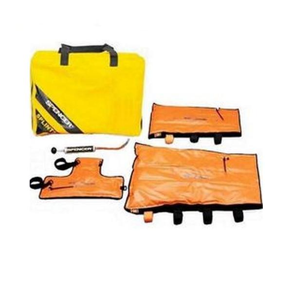 KIT STECCOBENDE A DEPRESSIONE RES-Q-SPLINT PLUS - KIT 3 MISURE - canali separati - completo di pompa e borsa