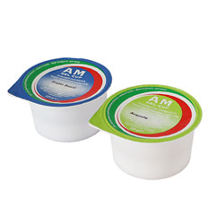 ACQUAGEL AM GEL CUP - BEVANDA GELIFICATA PRONTA ALL'USO IN VASETTO da 125gr - Conf.24pz - Vari Gusti