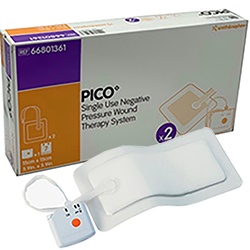 TERAPIA PRESSIONE NEGATIVA PICO per 7gg - n.1 pompa + n.1 medicazione 15x15cm