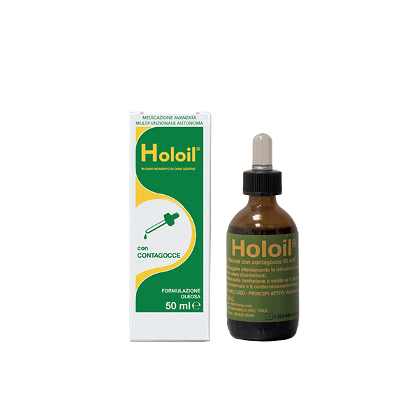 HOLOIL FLACCONE 50ml - con CONTAGOCCE