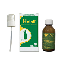 GEL SPRAY NATURALE HOLOIL - MEDICAZIONE AVANZATA - Flacone da 100ml con erogatore spray