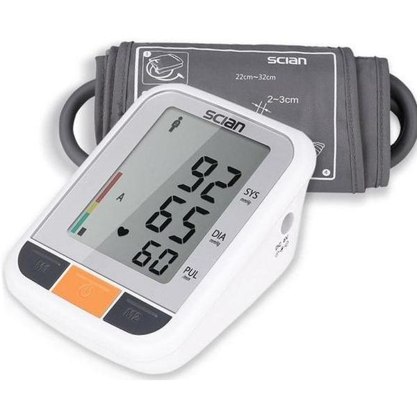 SFIGMOMANOMETRO MISURA PRESSIONE DIGITALE AUTOMATICO LD533 - 2 utenti 90 memorie