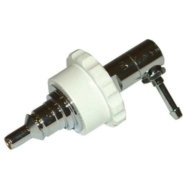 INNESTO OSSIGENO UNI9507 CON FASCETTA PER CONNESSIONE VENTILATORE POLMONARE AD IMPIANTO DISTRIBUZIONE OSSIGENO