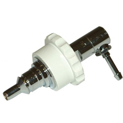 INNESTO OSSIGENO UNI9507 CON FASCETTA PER CONNESSIONE VENTILATORE POLMONARE AD IMPIANTO DISTRIBUZIONE OSSIGENO