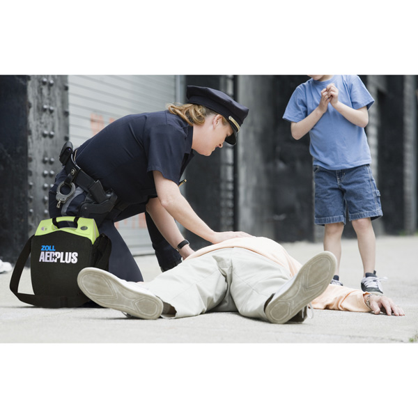 DEFIBRILLATORE DAE SEMIAUTOMATICO ZOLL AED PLUS - completo con borsa omaggio