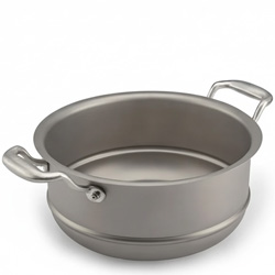 CUOCIVAPORE IN TITANIO 24 CM DIAMETRO