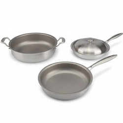 BATTERIA DI PENTOLE IN TITANIO S1-6