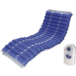 KIT ANTIDECUBITO A CICLO ALTERNATO PIUMA UP2 - H 10,2 cm a 20 elementi intercambiabili e compressore con regolazione