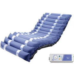 KIT ANTIDECUBITO A CICLO ALTERNATO PIUMA UP3 - H 13 cm a 17 elementi intercambiabili e compressore con regolazione