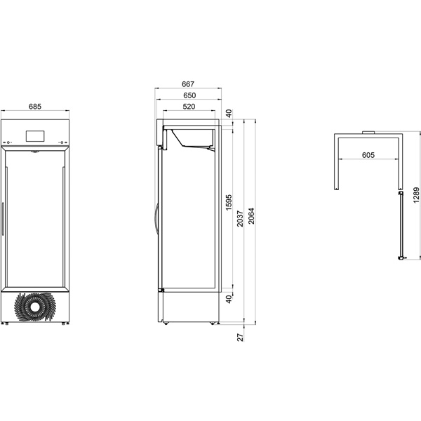 M-VPV 530 2C/1T IoTty I.INOX/E.WHITE INVERTER R600a