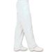 PANTALONE DOTTORE MEDICO INFERMIERE UNISEX - cotone 100% - bianco - varie misure