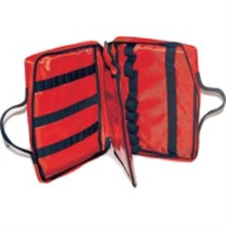 BORSETTA / AMPOLLARIO ASTUCCIO PORTAFIALE in cordura - 29x22xh.7cm - (x9fiale/ampolle) - rosso