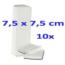 COMPRESSE GARZA TNT 7,5x7,5cm - 4 strati - conf. 1000pz (10x100pz)