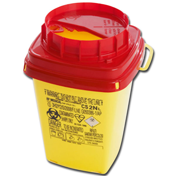 CONTENITORE RIFIUTI TAGLIENTI LINEA CS - 3l